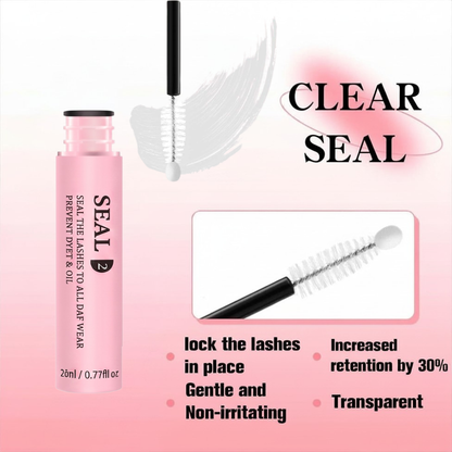 Lush Routine™ 2-in-1 DIY Lash Extension Glue – 72H Waterproof Bond & Seal (Black)